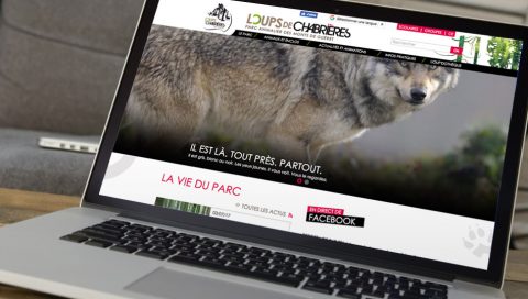 Site internet - Parc des Loups de Chabrières