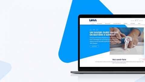 Site vitrine - Lima Adhésifs