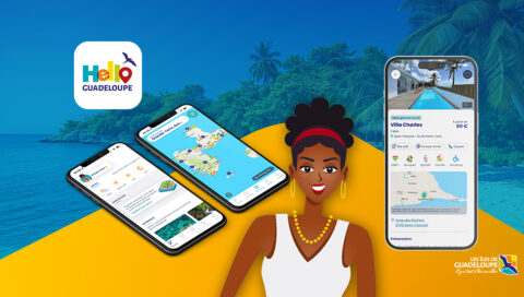 Une application mobile pour découvrir les îles de Guadeloupe